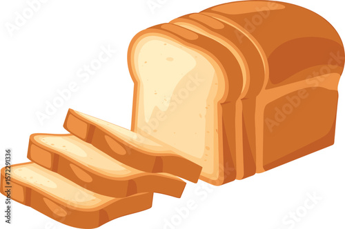 Delicious Homemade Bread Sliced Loaf, Perfect for Toast and Sandwiches