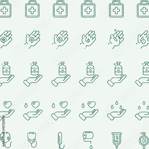 set of icons for web design