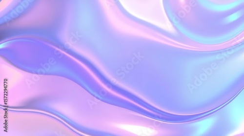 Wallpaper Mural Iridescent Gradient Flowing Texture with Waves and Vibrant Color Shifts Torontodigital.ca