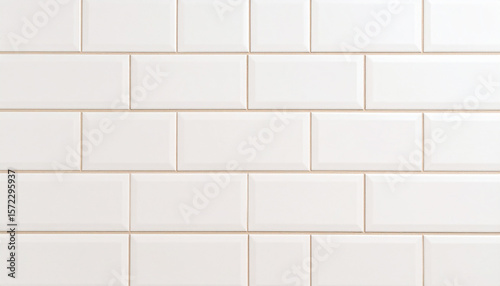 Wallpaper Mural Modern white brick wall texture, industrial architectural details for use as a background to display products Torontodigital.ca