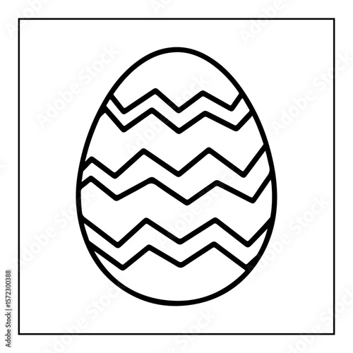 black and white easter day coloring pages