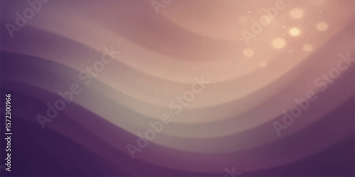 Soft violet abstract wave background with dreamy pastel fabric and glowing elegant texture