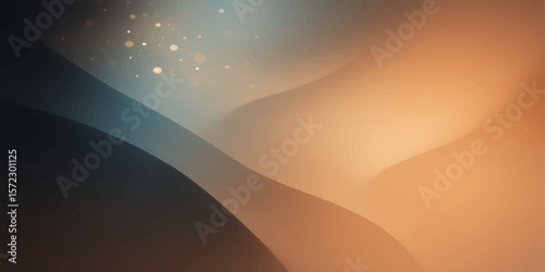 Abstract lavender wave background with glowing soft gradient and pastel fabric design