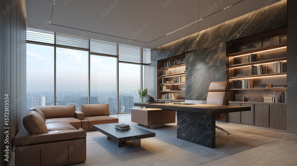 Fototapeta premium living room interior