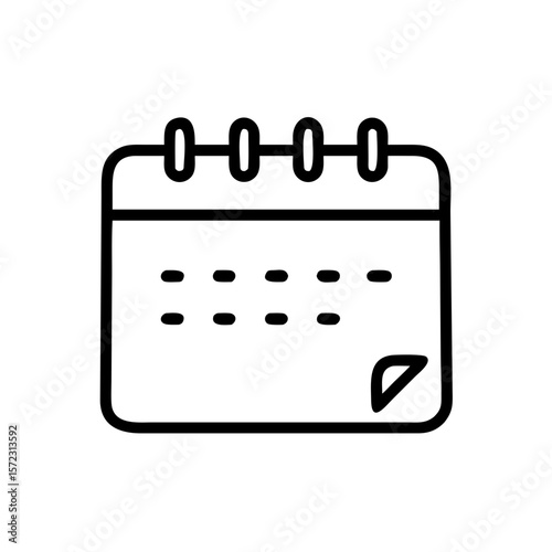 Calendar Date & Schedule Icon: Time, Planning & Event Management