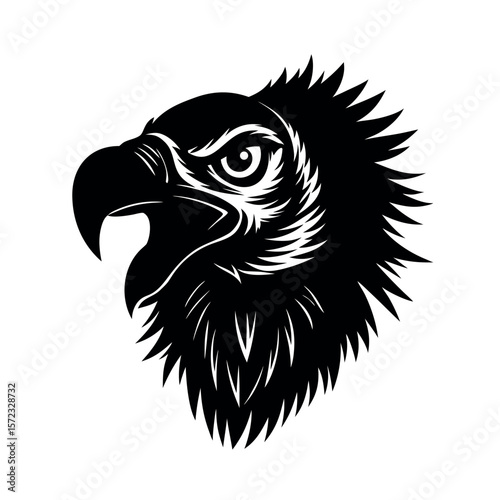 Ruppells Griffon Vulture Angry Design
