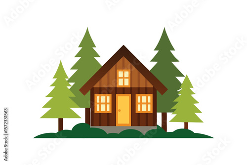 house in the forest