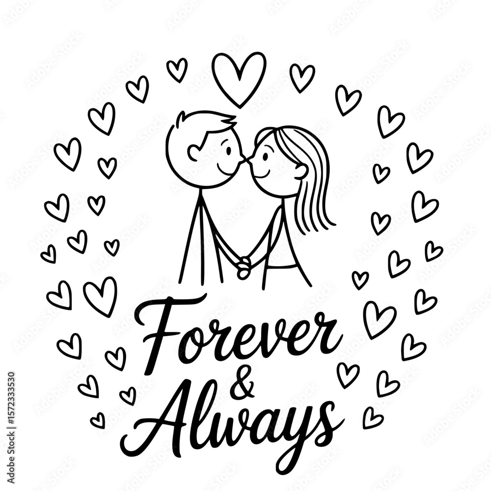 Love Waves Romantic Bench Engagement Ring Vector Graphics