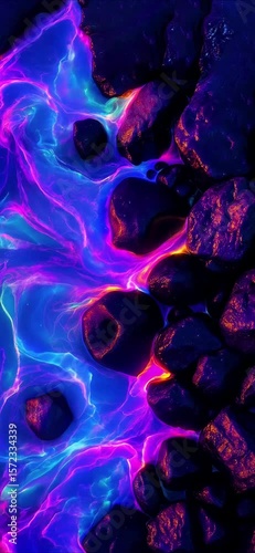 abstract background with water