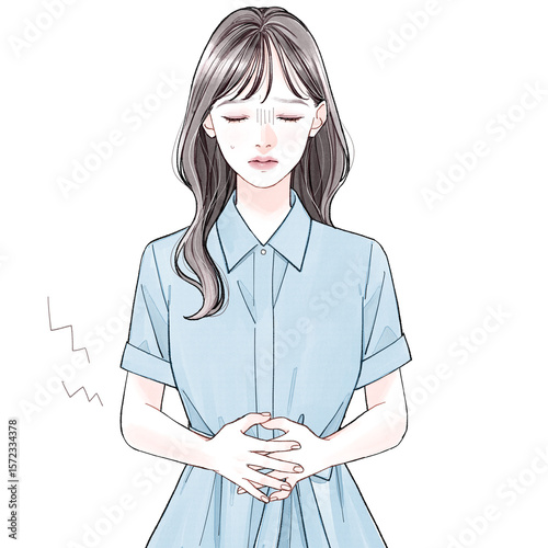 Konstfotografi 20代女性(清楚系)_腹痛