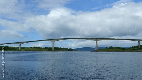 saltstraumen bridge tidal stream timelapse north norway