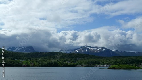 borvasstindene saltstraumen tidal stream timelapse north norway
