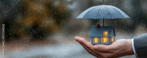 Home insurance protects your house from storm damage, giving you peace of mind during heavy rain and harsh weather