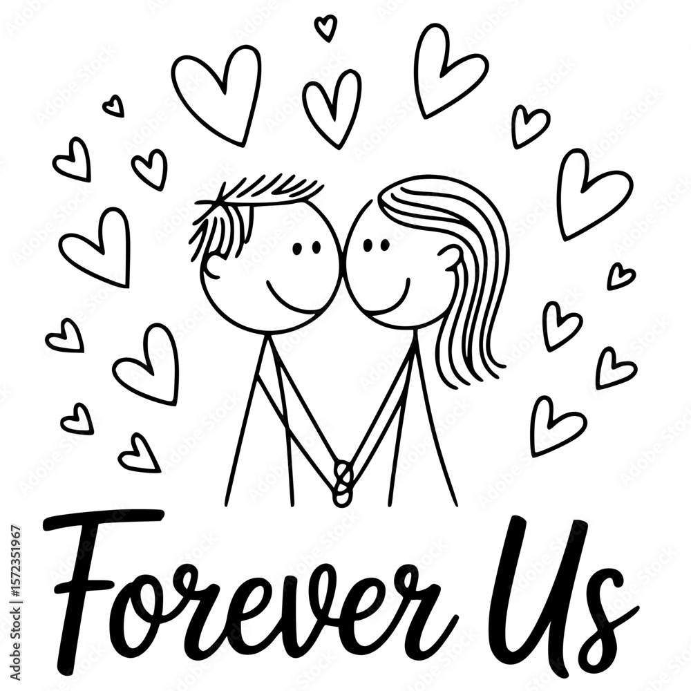 Romantic Getaway Cupid Arrows Wedding Cake Vector Graphics