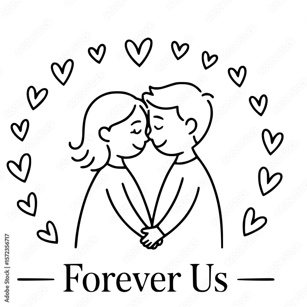 Couple Picnic Heart Sparkle Sweet Proposal Vector Graphics