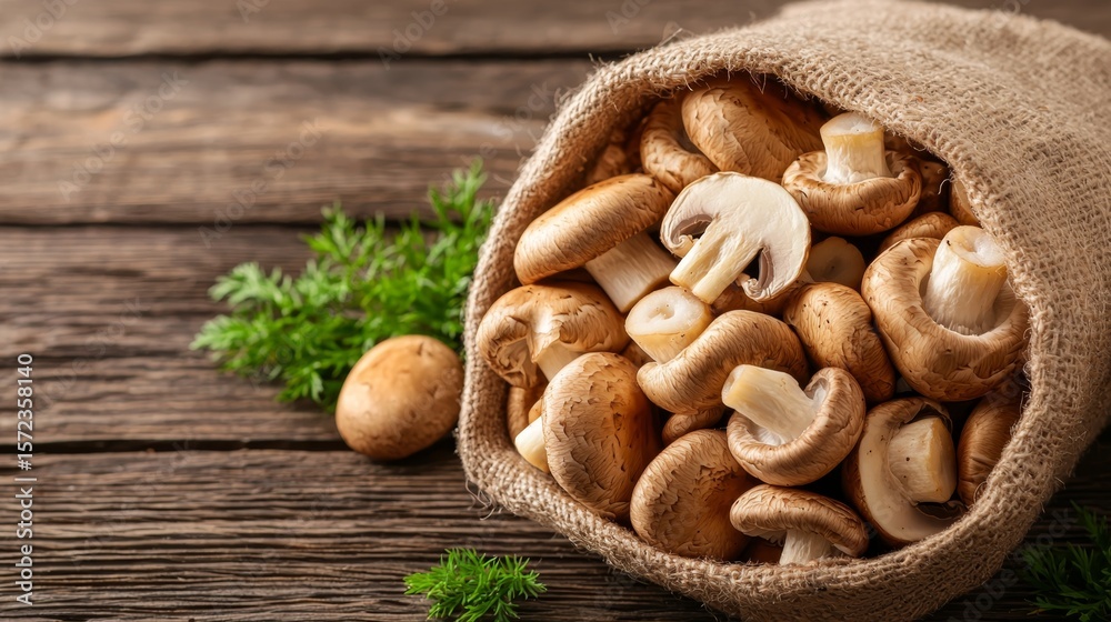 Premium Dehydrated Gourmet Mushrooms in Eco-Friendly Pouch with Visible Nutrition Label , Dried mushrooms, processed. Premium Dehydrated Gourmet Mushrooms in Eco-Friendly Pouch with Visible Nutrition Label , Dried mushrooms, processed.