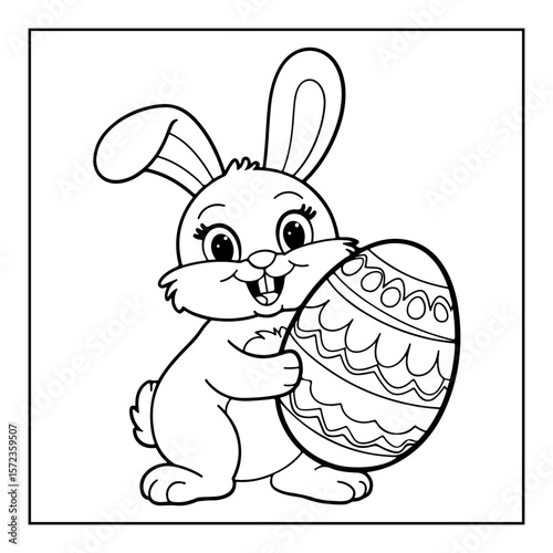 funny easter egg coloring pages