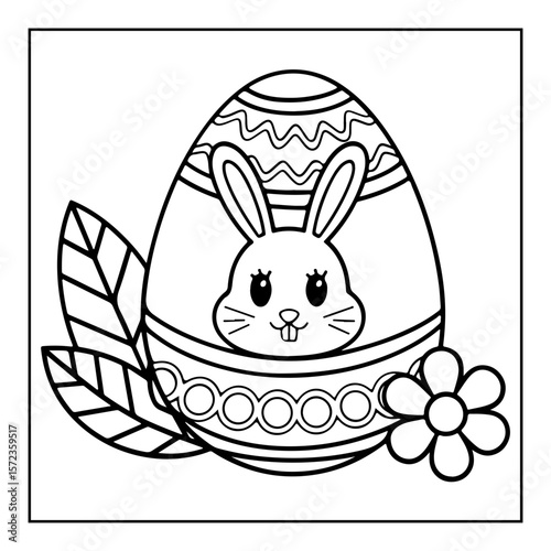 funny easter egg coloring pages
