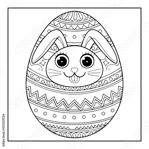 funny easter egg coloring pages