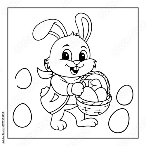 funny easter egg coloring pages