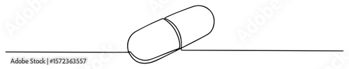 sleeping pill medicine line vector