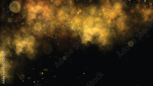 Vibrant cosmic explosions illuminate the dark night sky, revealing a spectacular supernova in a distant galaxy