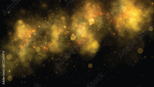 Vibrant cosmic explosions illuminate the dark night sky, revealing a spectacular supernova in a distant galaxy