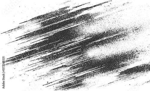 Grungy textured background with diagonal brush strokes and scattered speckles grunge abstract