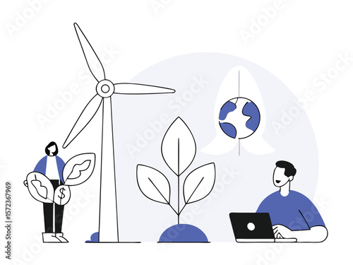Eco-friendly business growth investing in sustainable solutions and renewable energy