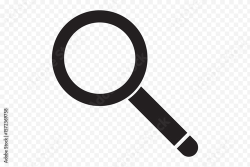search icon, magnifying glass icon . Magnifying glass  icon . eps 10 