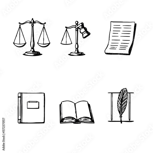 Justice & Law Icon Se