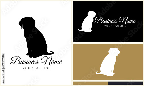 Dog Logo Design Variations. (4)