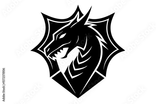 Epic Dragon Esports Logo – Vibrant, Detailed Gaming Team Branding