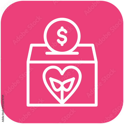 Charity Box Icon