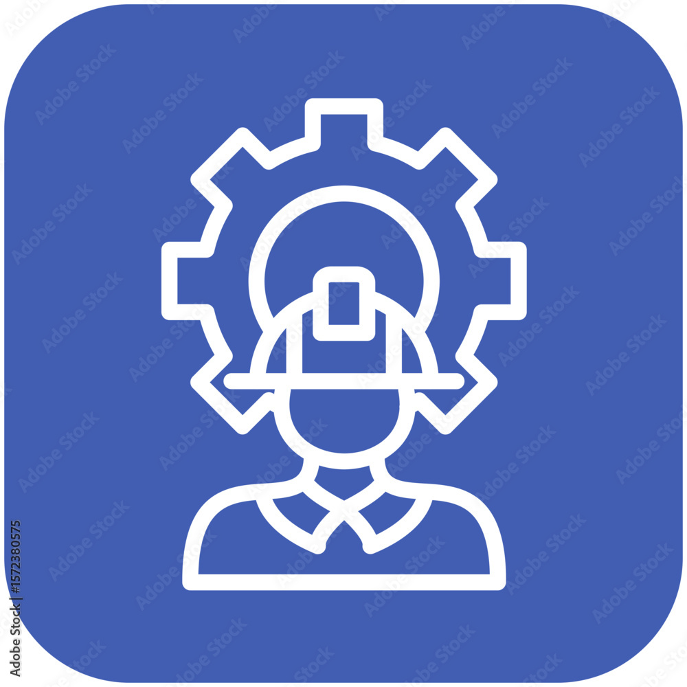 Obraz premium Industrial Engineering Icon