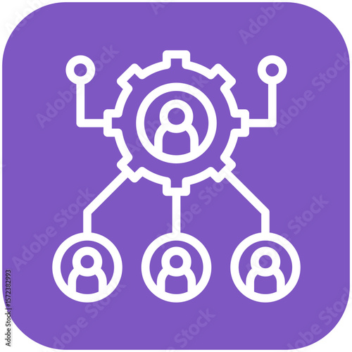 Resource Allocation Icon