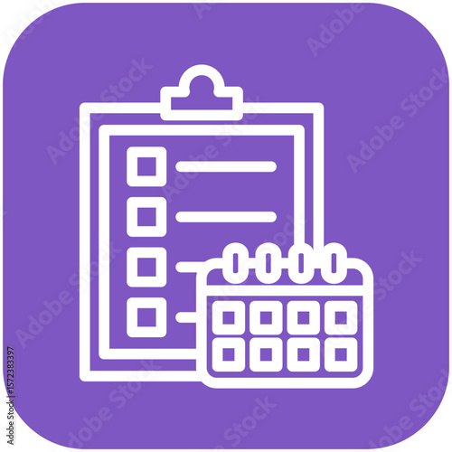 Task Scheduling Icon