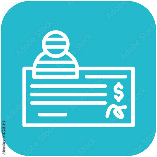Cheque Fraud Icon