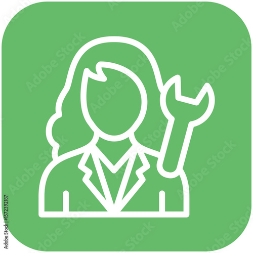 Fixer Female Icon