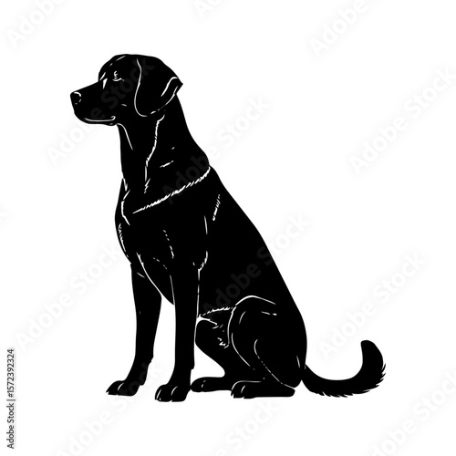 black labrador retriever puppy, dog