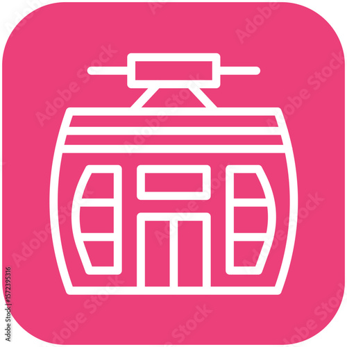Cable Car Cabin Icon
