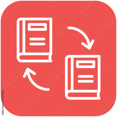 Literature Exchange Icon