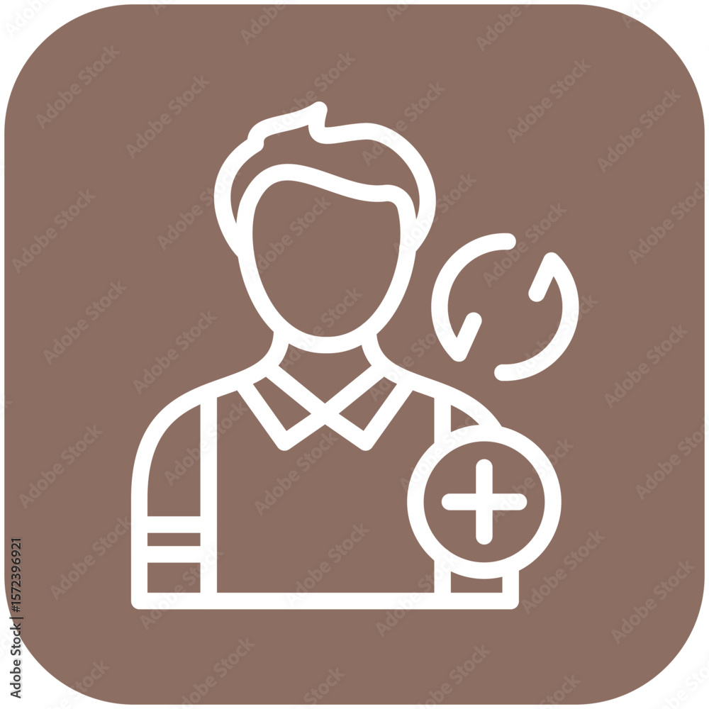 Obraz premium Recovering Strategy Icon