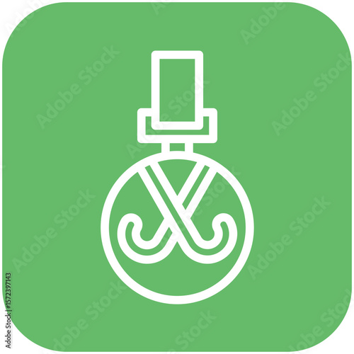 Ice Hockey Medal Icon