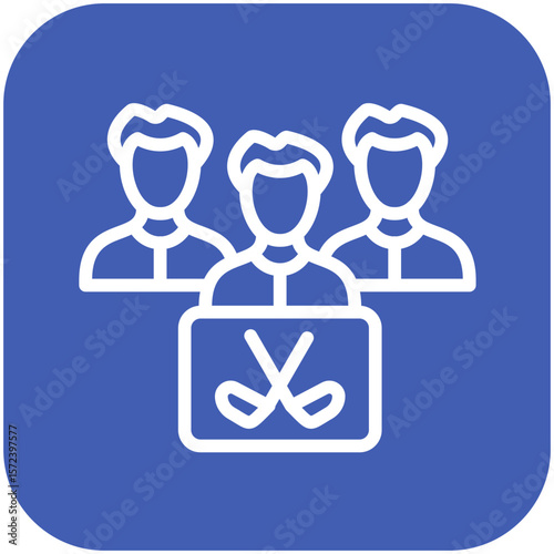 Group Hockey Lessons Icon