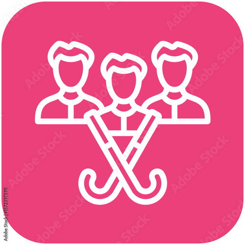 Field Hockey Team Icon