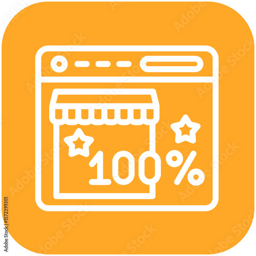 100% Authentic Icon