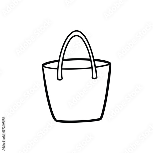 tote bag line art
