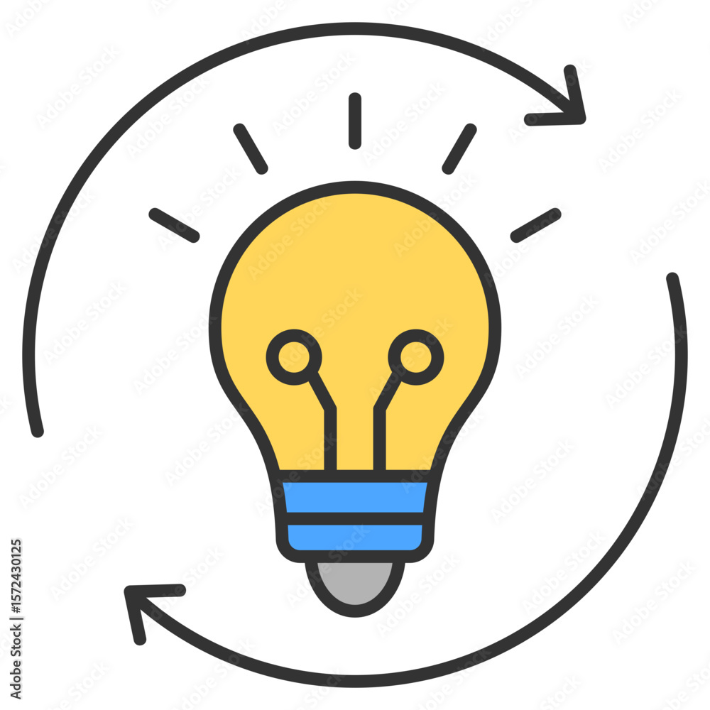 Creative Flow Icon Element For Design Creative Flow Icon Element For Design