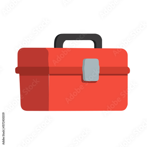 Red Toolbox for Repair Work